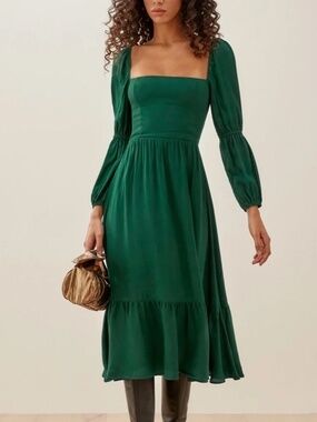 Reformation | Dresses | Reformation Bucatini Linen Dress | Poshmark